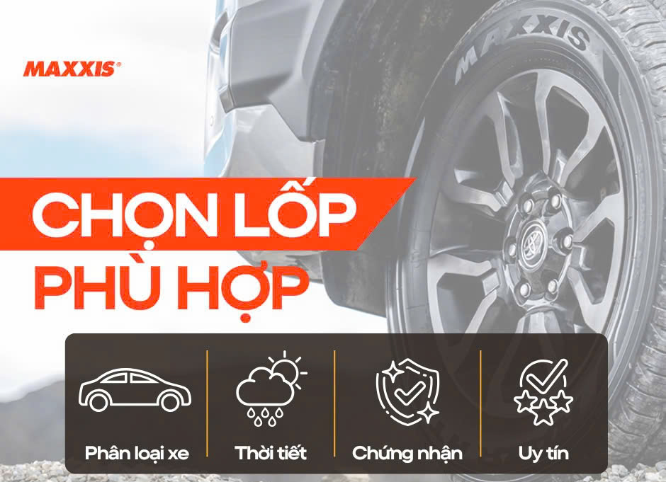 cách chọn lốp ô tô